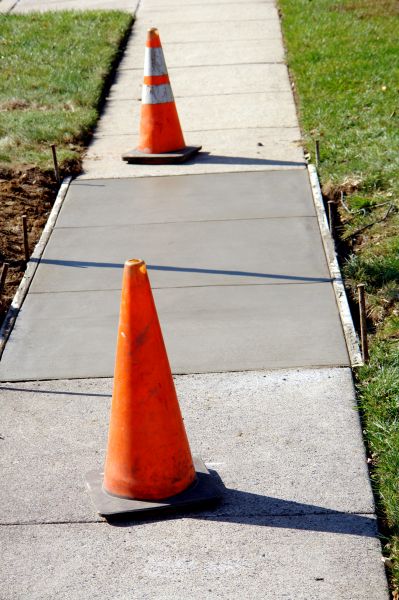 Sidewalk Panel Replacement in Ankeny